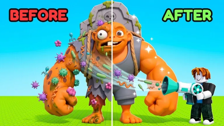 Steal and Cure a Zombie Giant Zombie Guide: Speed Stats and Cleansing
